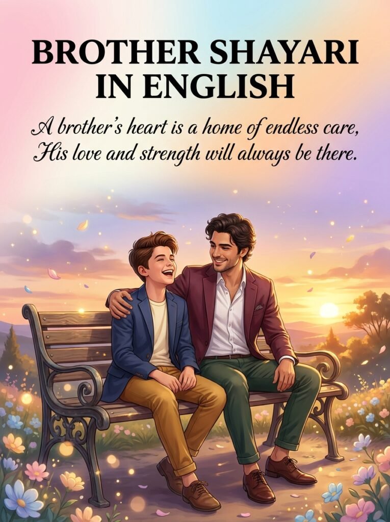 Brother shayari in english