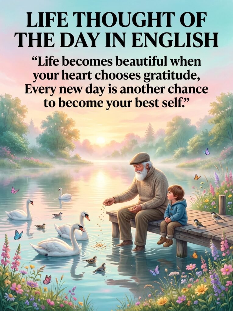 Life Thought of the Day in English