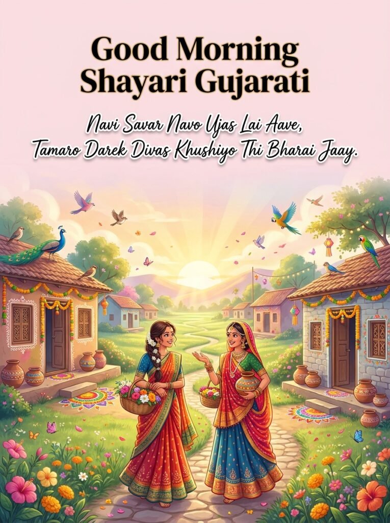 Good Morning Shayari Gujarati