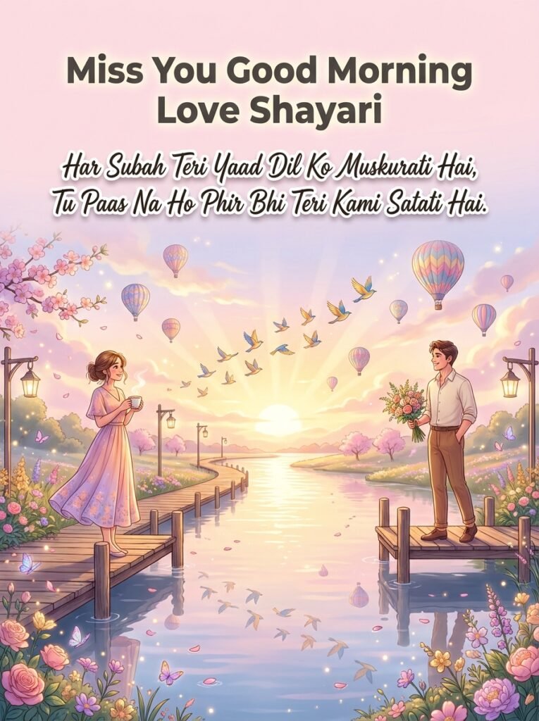 Miss You Good Morning Love Shayari