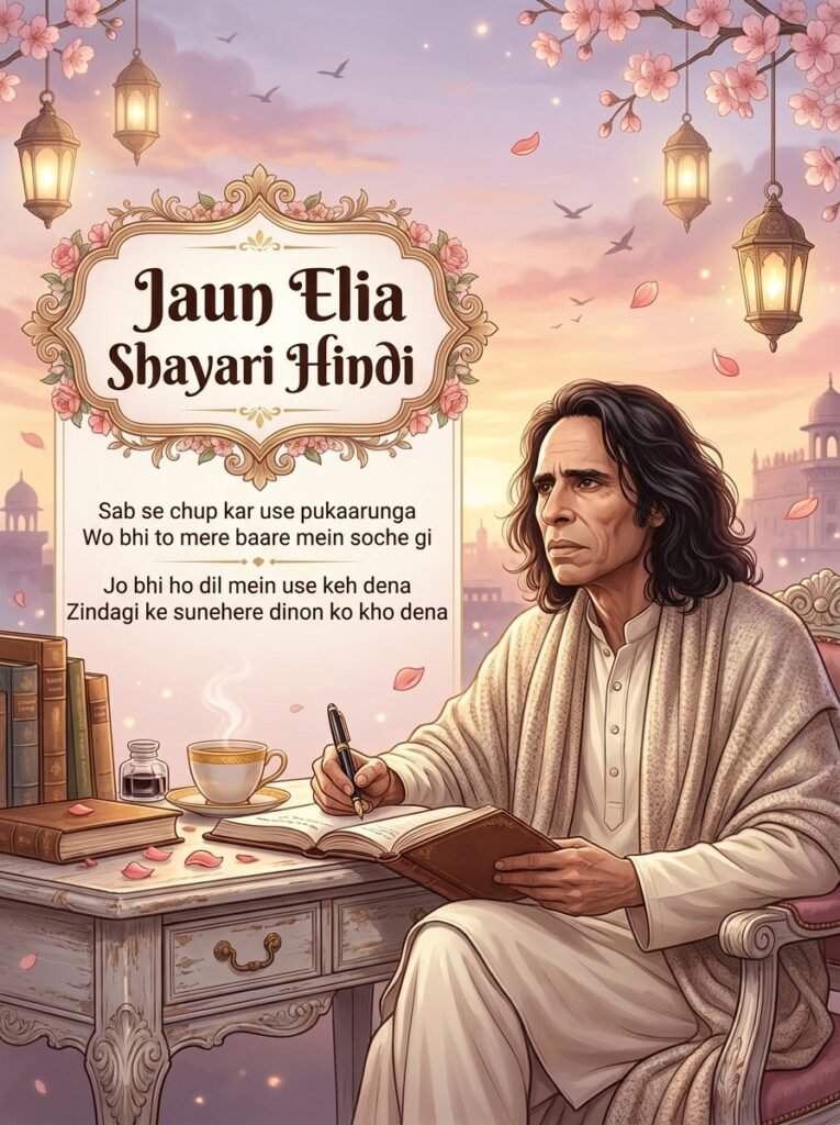 Jaun Elia Shayari Hindi