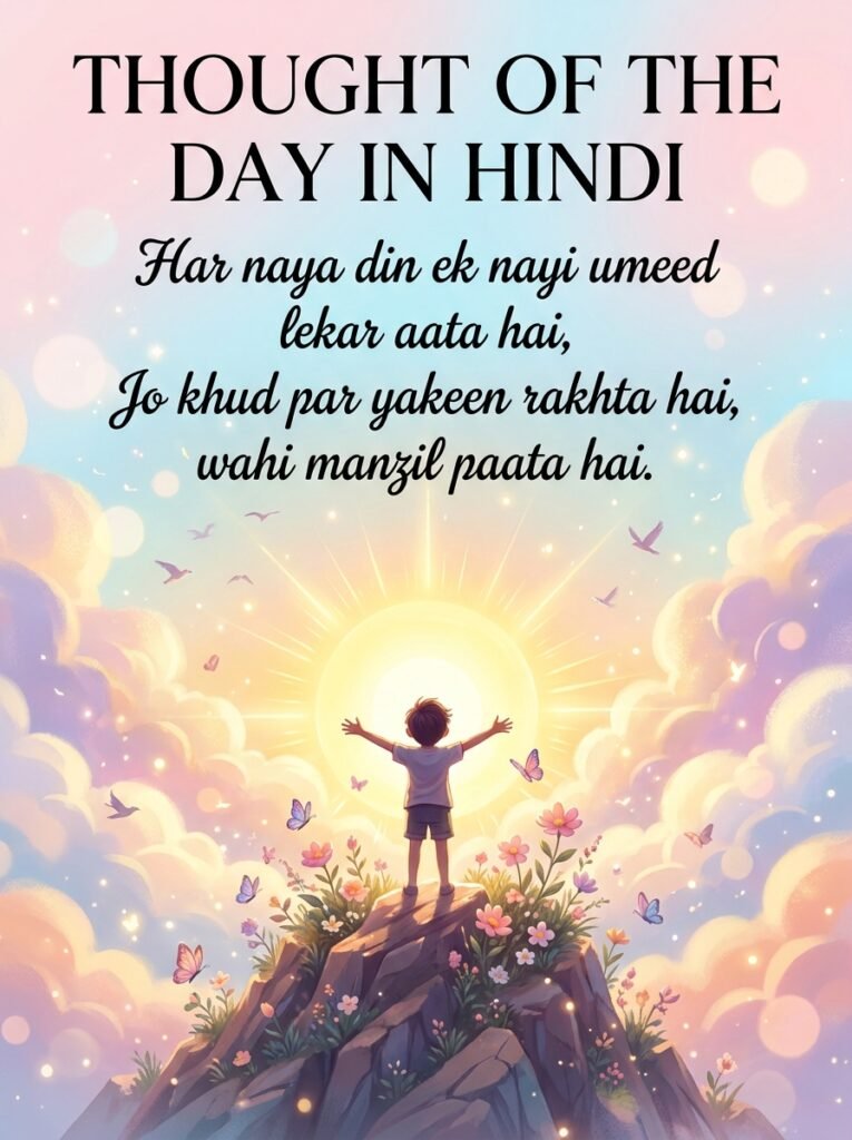 Thought of the Day in Hindi