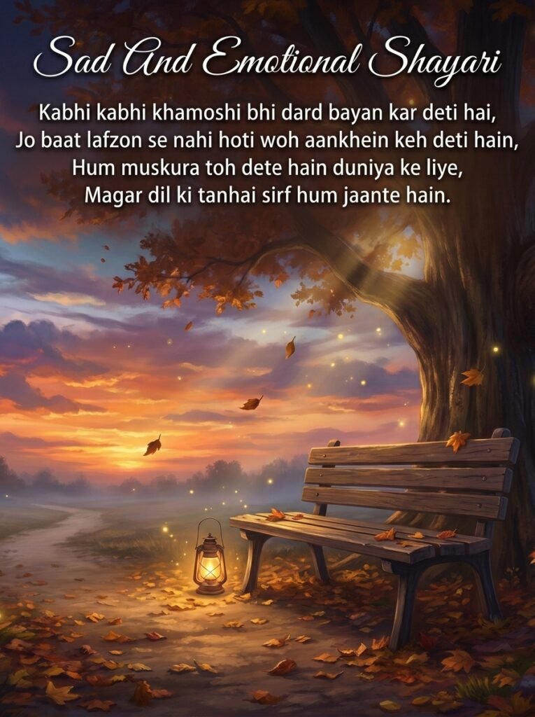 Sad And Emotional Shayari