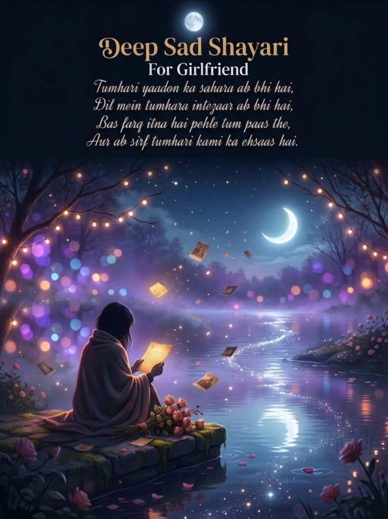 Deep Sad Shayari For Girlfriend