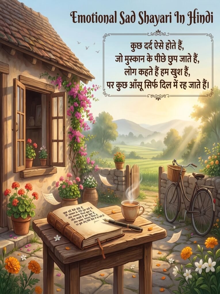 Emotional Sad Shayari In Hindi