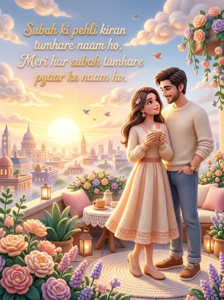 Romantic Good Morning Shayari