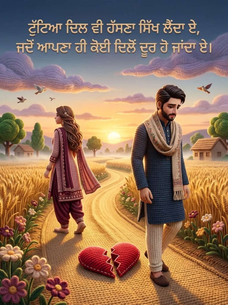Broken Heart Shayari In Punjabi