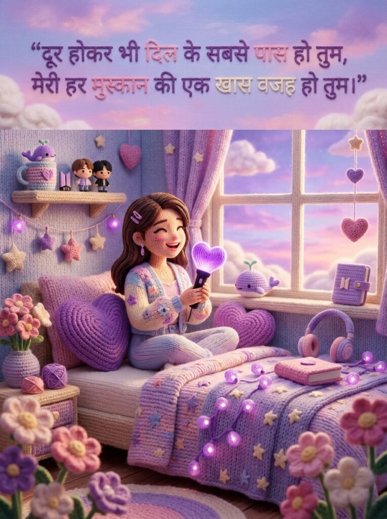 bts army girl shayari