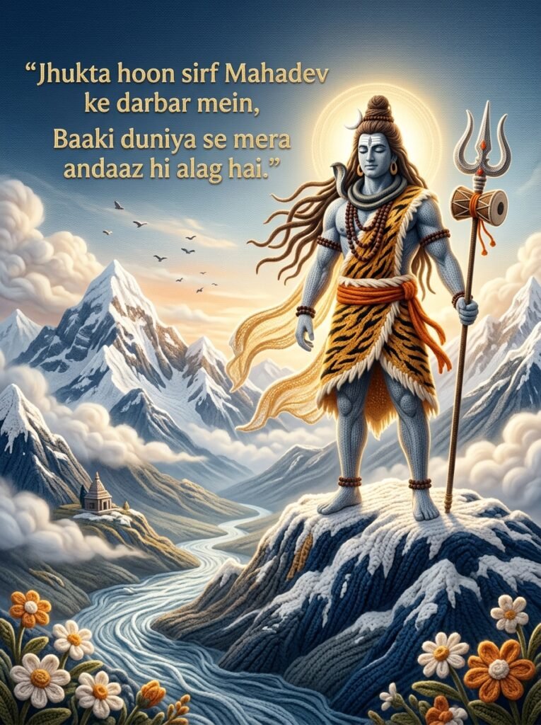 Mahadev Attitude Shayari
