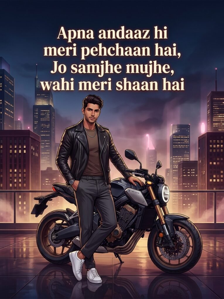 Attitude Status in Hindi for Boys