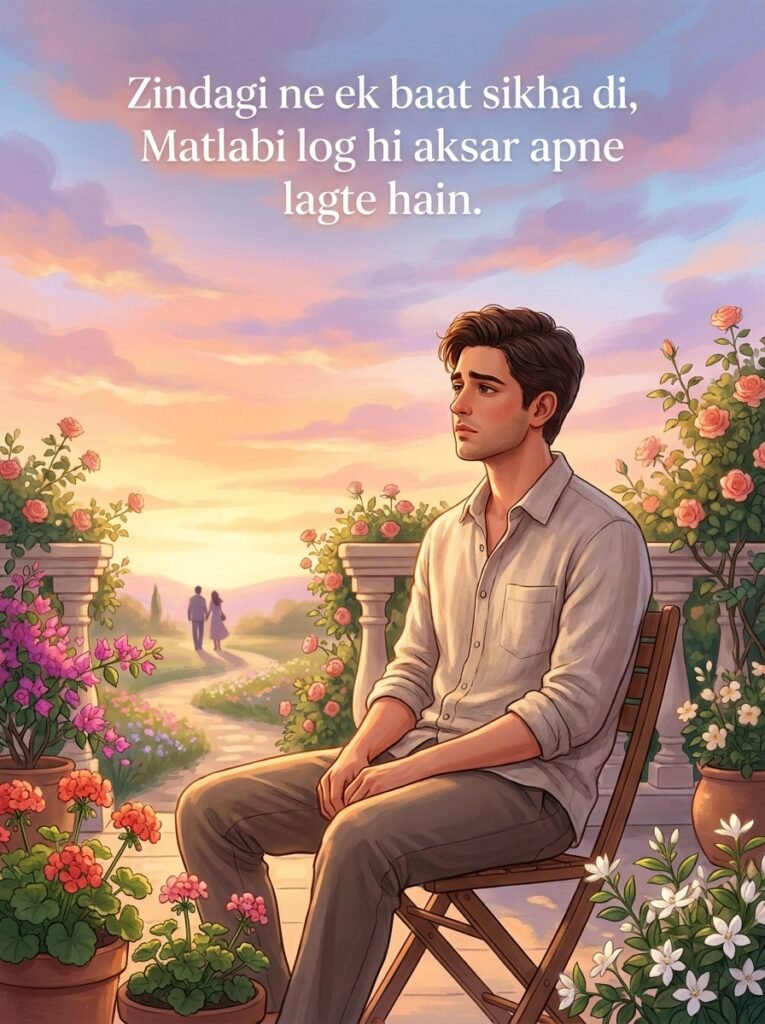 Matlabi log shayari on life