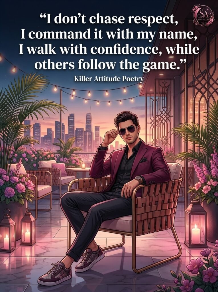 killer attitude poetry text in english