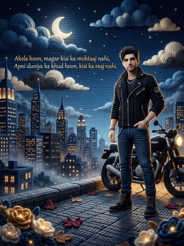 Alone Attitude Shayari – अकेलेपन वाली Attitude Shayari