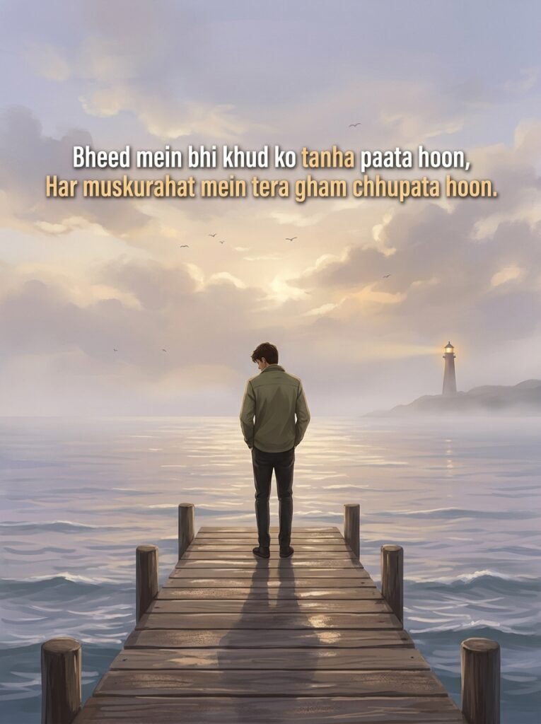 Feeling Alone Sad Shayari in Hindi