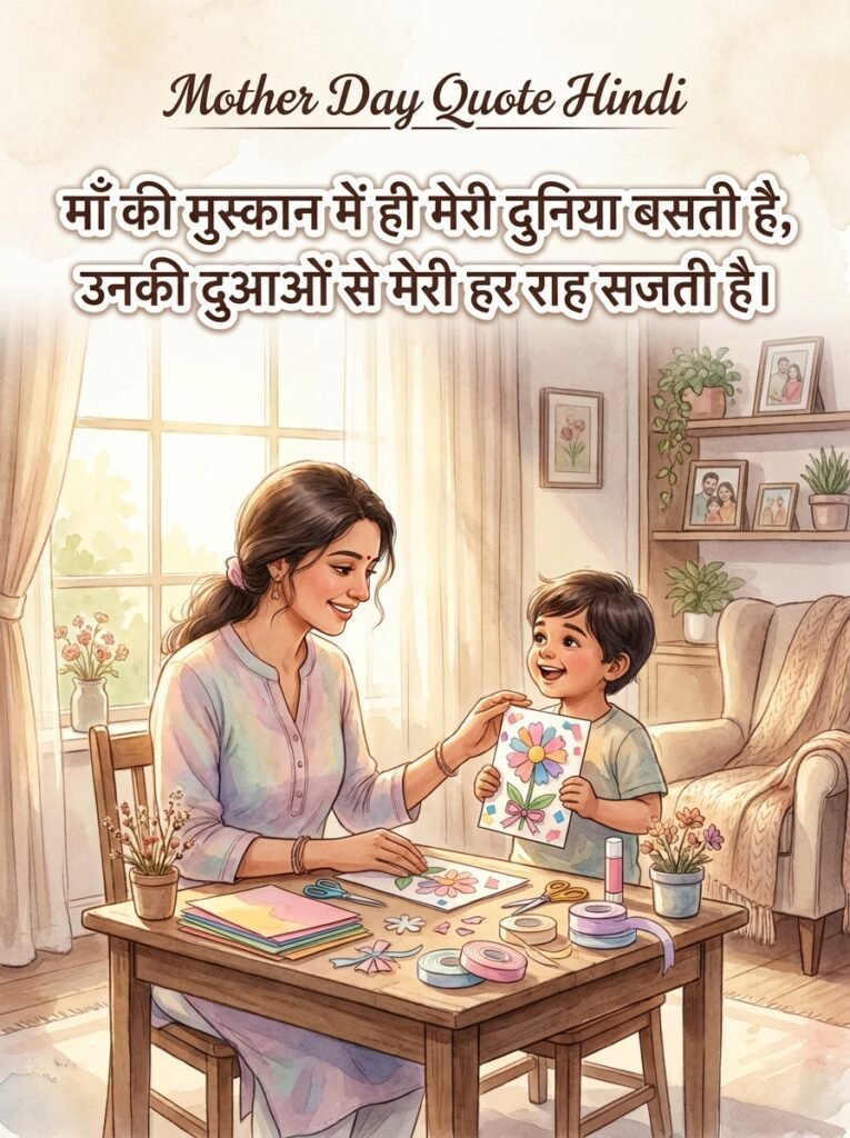 Mother Day Quote Hindi