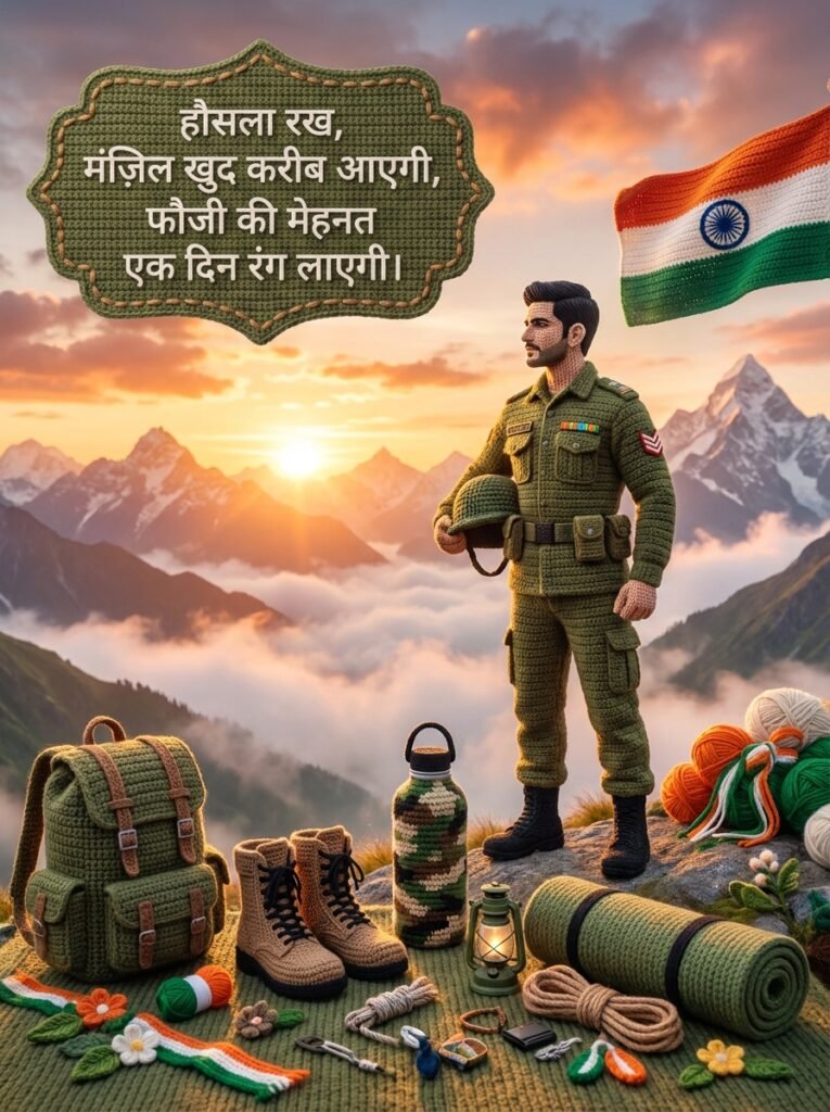 army motivational shayari hindi