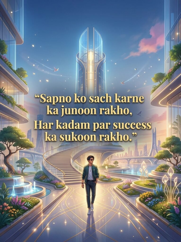 Success Motivational Shayari in Hindi