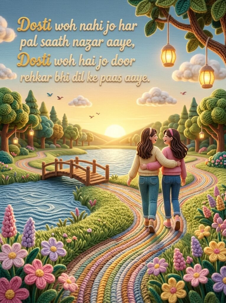 Dosti Shayari In Hindi 2 Line