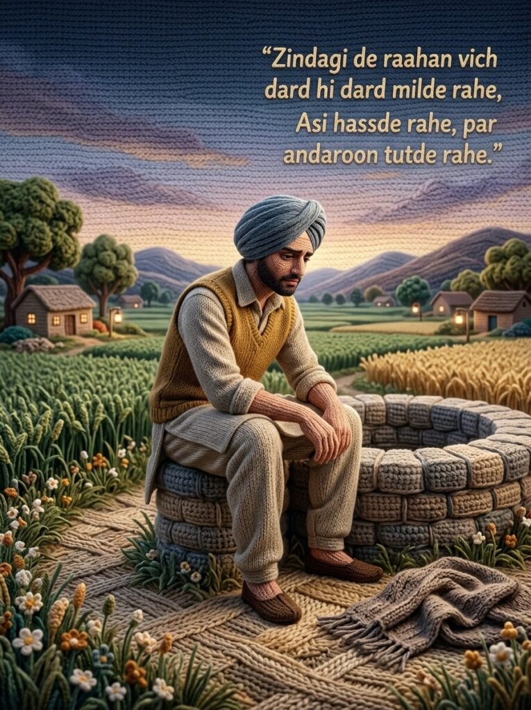 Punjabi Sad Shayari On Life