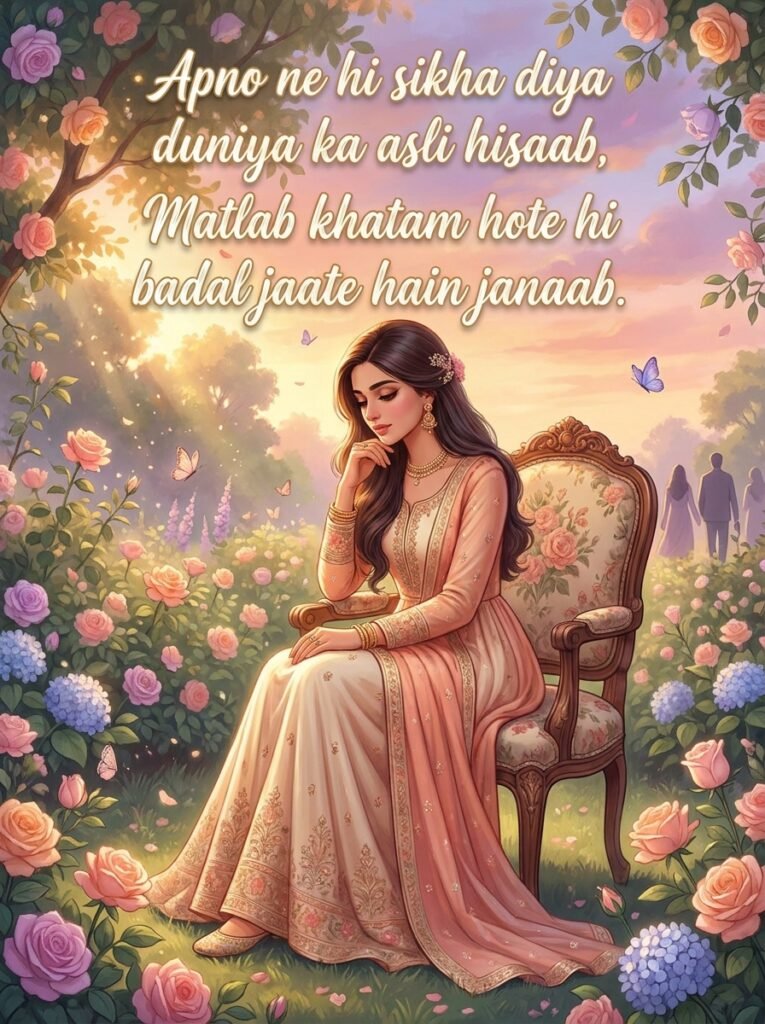 matlabi log shayari 2 line