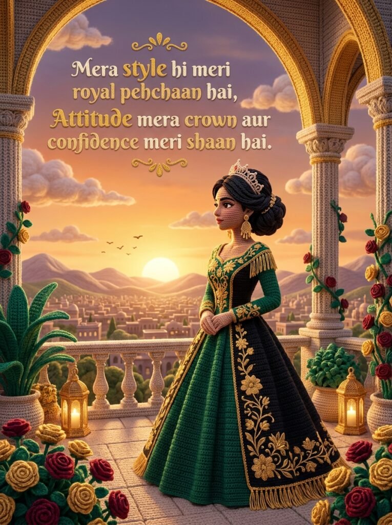 Royal Attitude Shayari in Hindi & English Mix