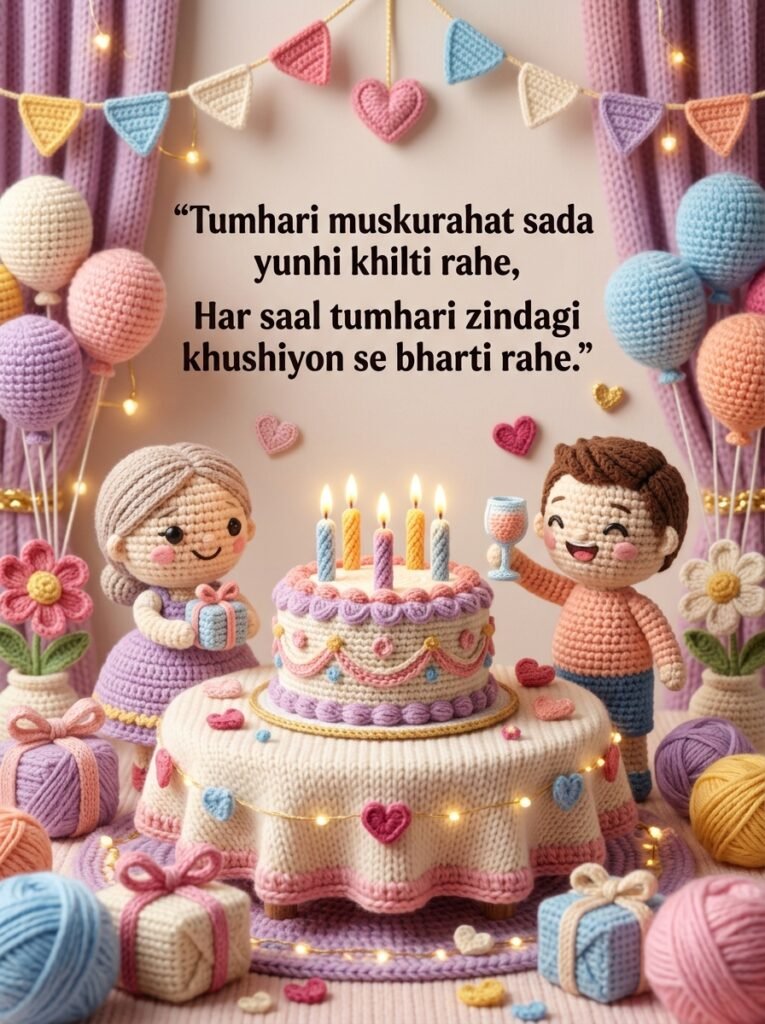 Happy Birthday Shayari in Hindi for Special Ones