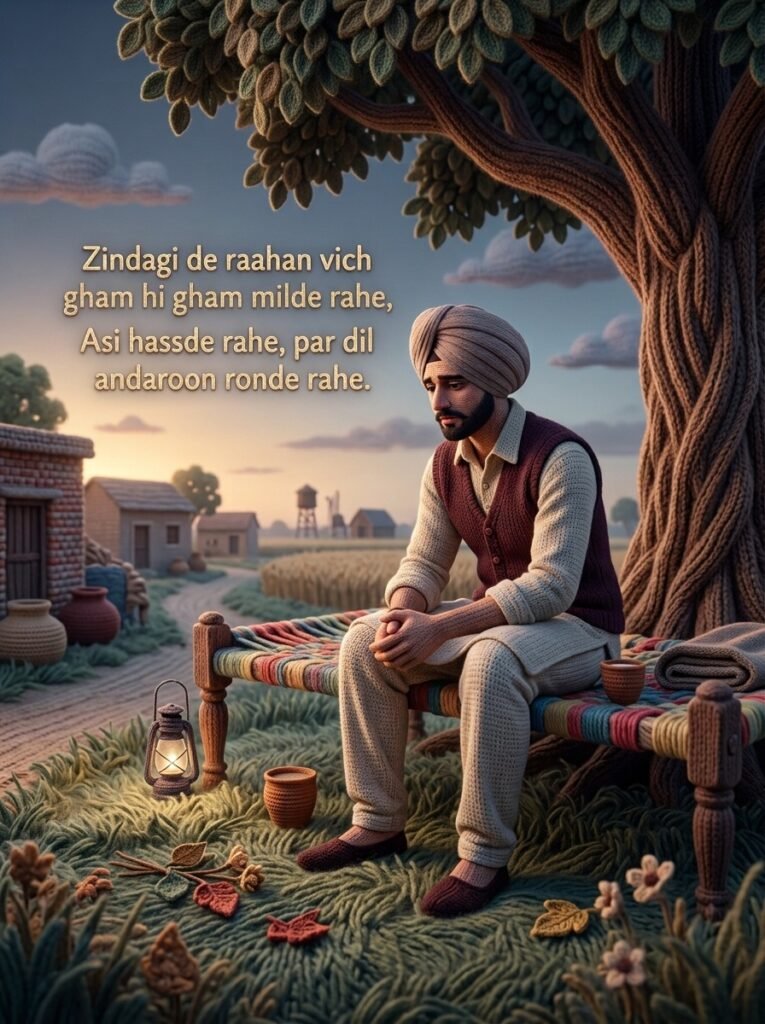 Punjabi Sad Shayari On Life