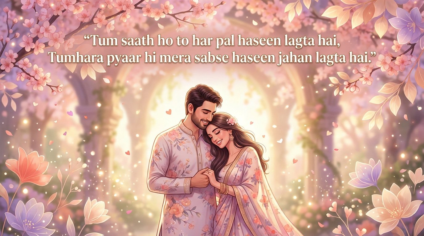 120+ Best Husband Wife Shayari in Hindi | Pati Patni Love Shayari 2026