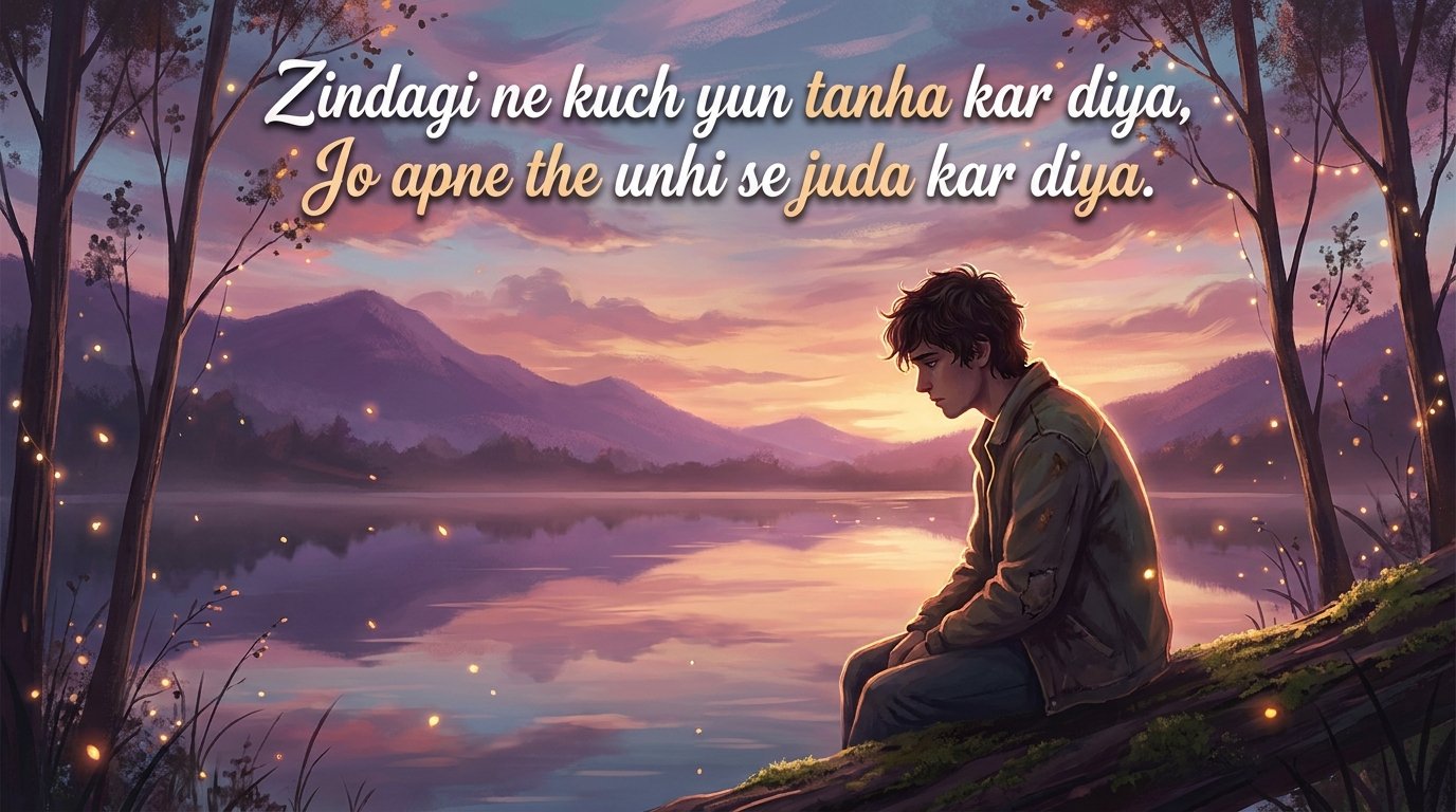Best 300+ Sad Shayari 💔 Life 2 Line | सैड शायरी 💔 लाइफ 2 लाइन हिंदी में (2026)