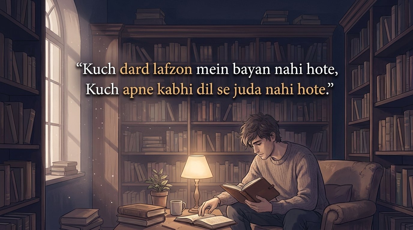 Sad Shayari in Hindi | 156+ न्यू सैड शायरी हिंदी में (2026)