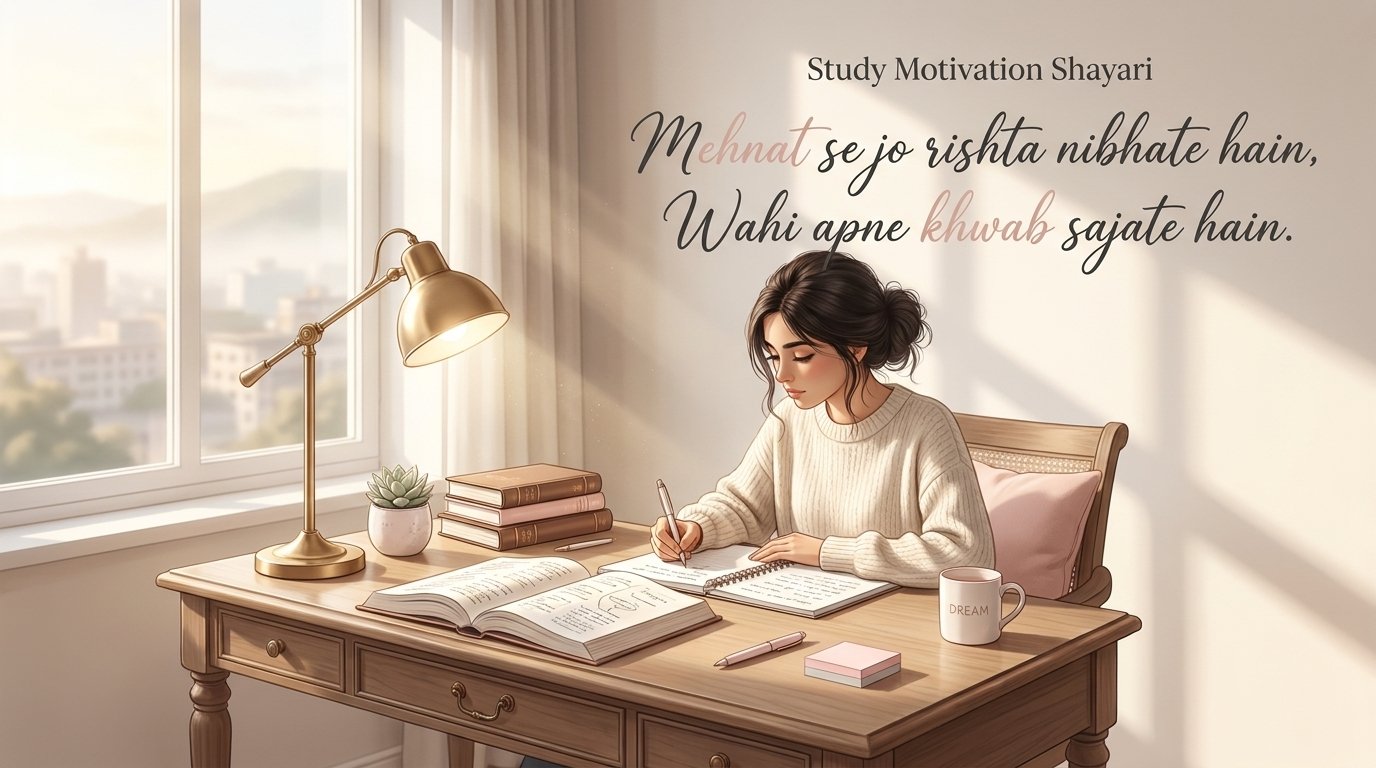 Study Motivation Shayari: 88+ Best Inspirational Shayari for Students in 2026
