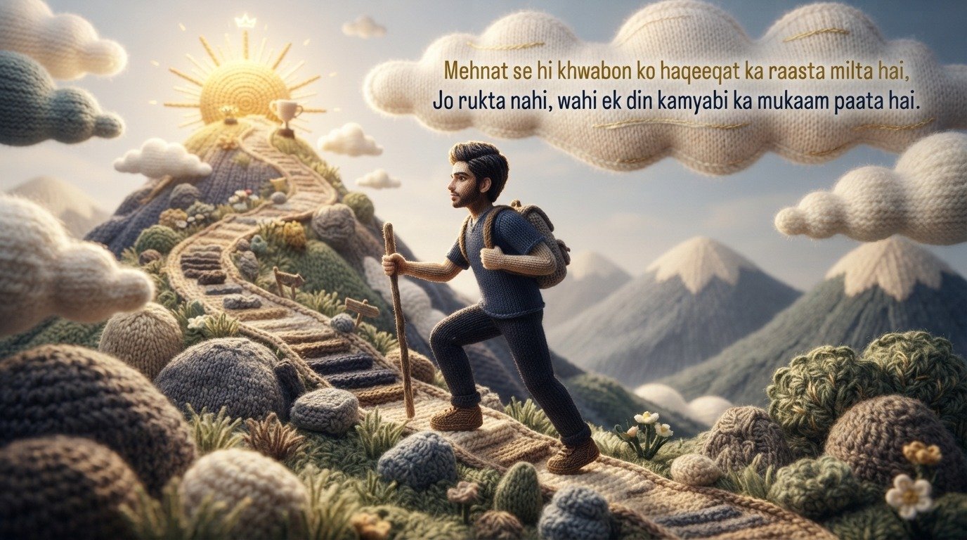   Motivational Hard Work Shayari For Success 120+