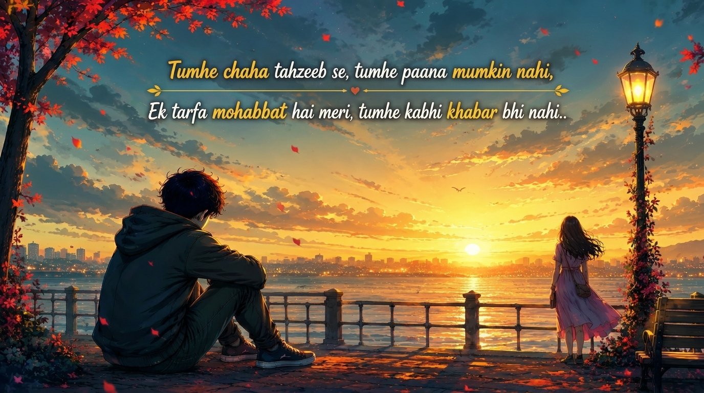157+ One Side Love Shayari in Hindi | एक तरफा प्यार वाली शायरी (2026)