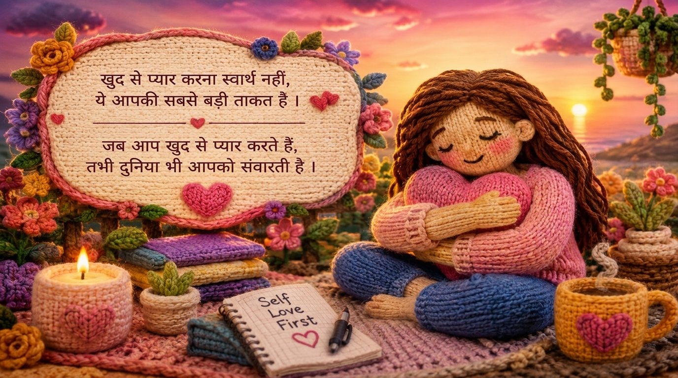 150+ Self Love Quotes in Hindi | खुद से प्यार करने की प्रेरणादायक बातें