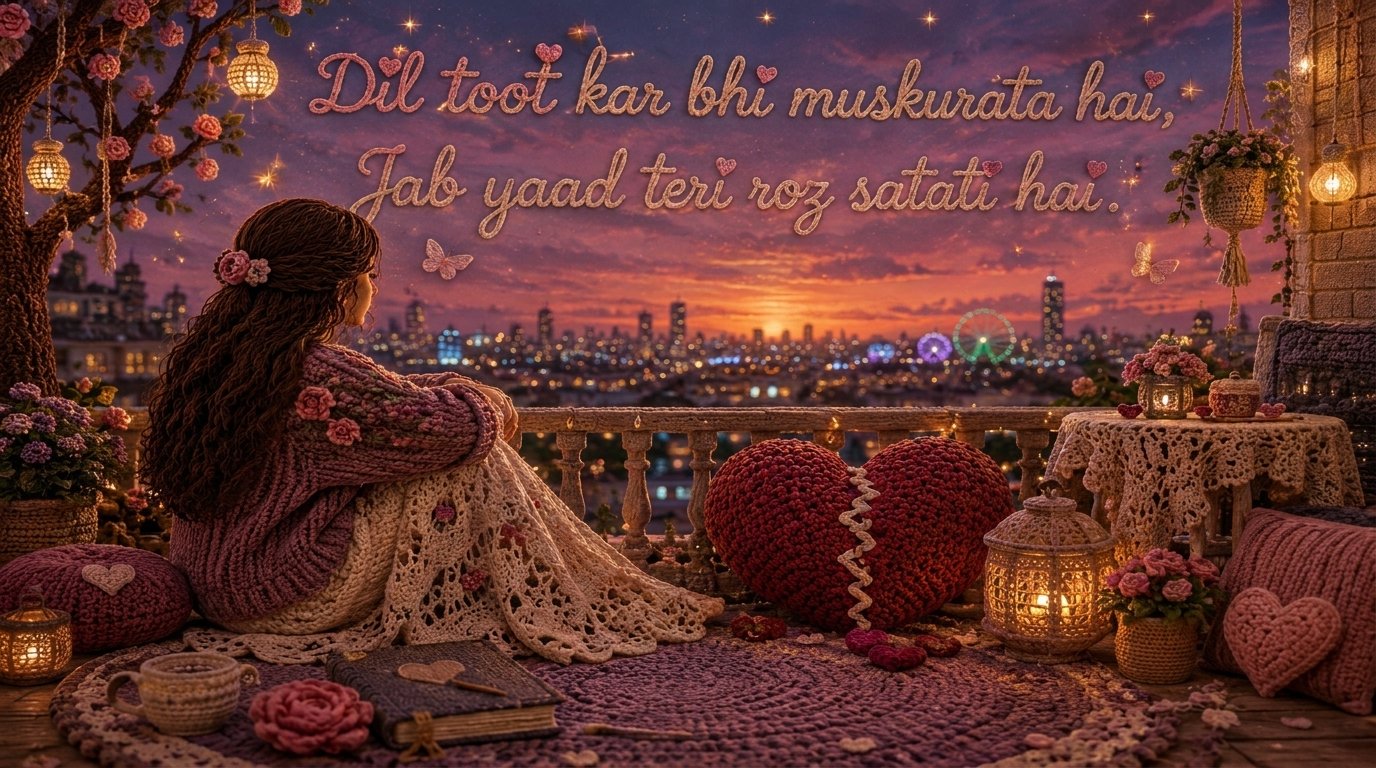 Broken Heart Shayari In Hindi | 160+ टूटे दिल की दर्द भरी शायरी हिंदी में