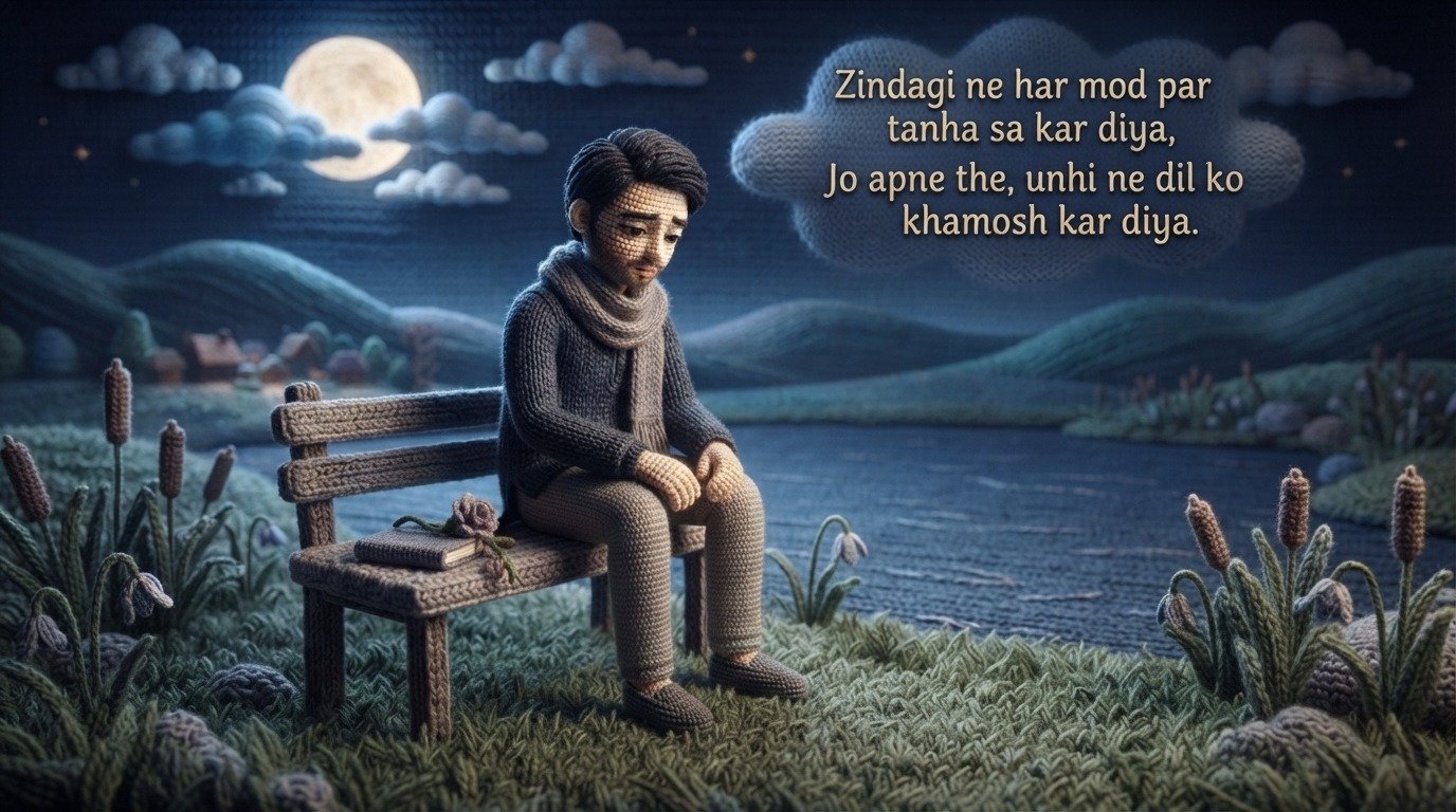 Sad Shayari On Life In Hindi