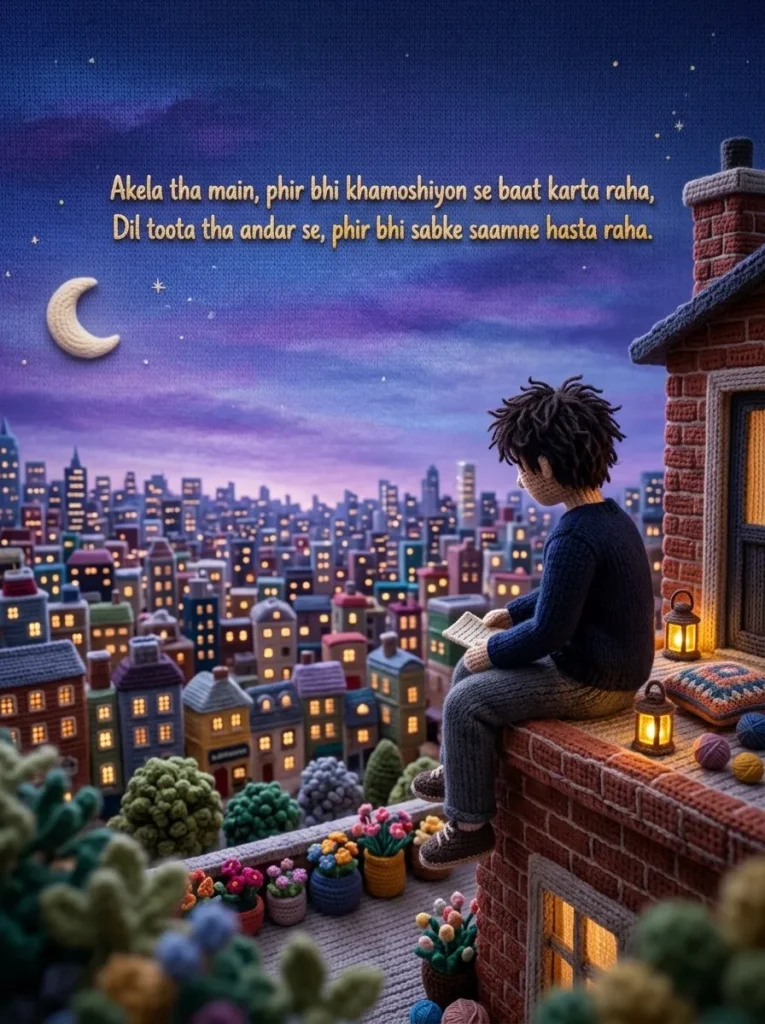 Alone Boy Shayari in Hindi