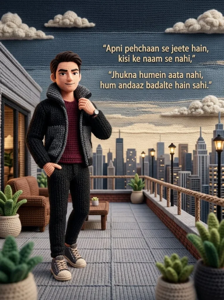 Boys Attitude Shayari In Hindi – Bold & Stylish Status