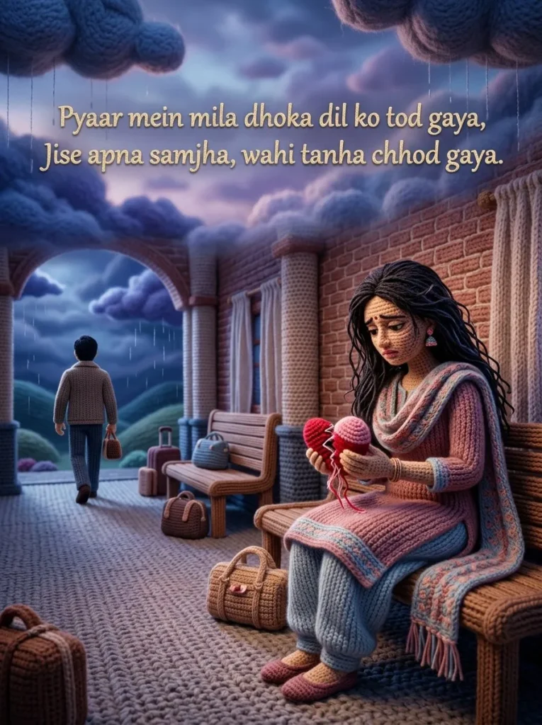 Pyaar Mein Dhoka Shayari in Hindi
