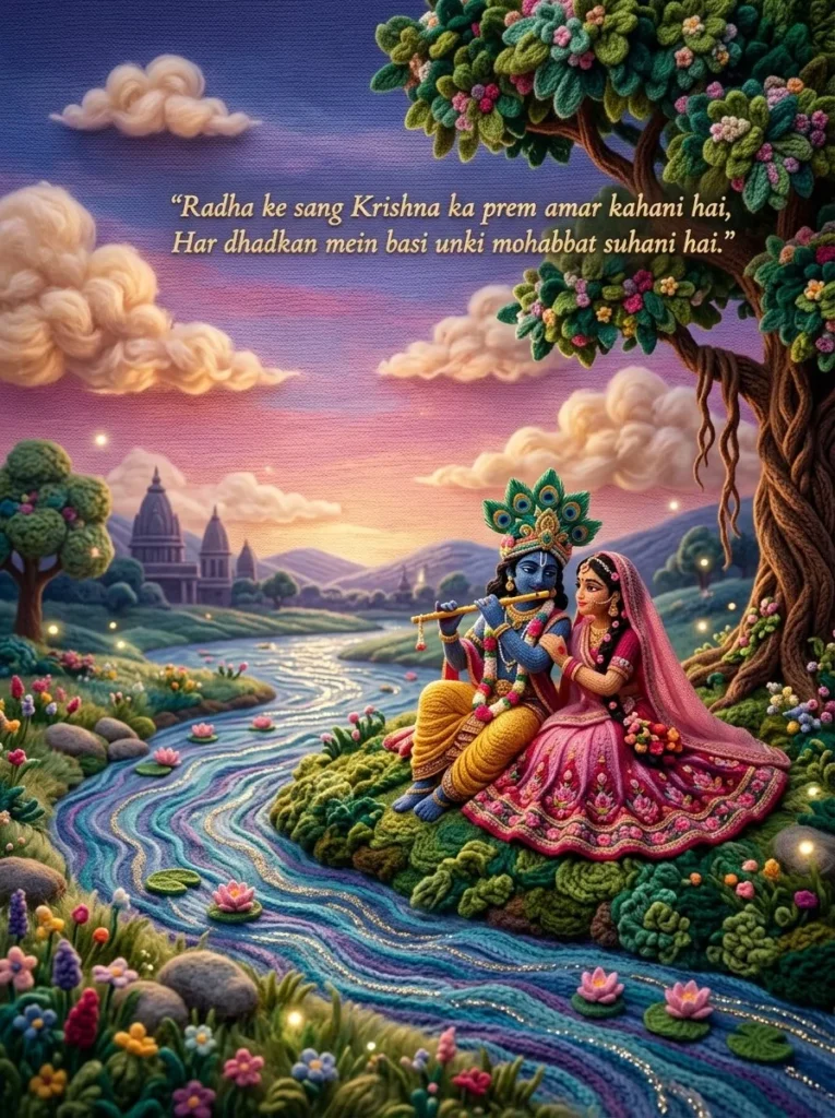 True Love Radha Krishna Shayari