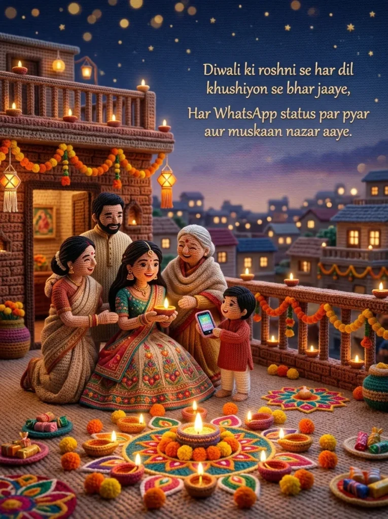 Diwali Wishes Shayari for WhatsApp Status