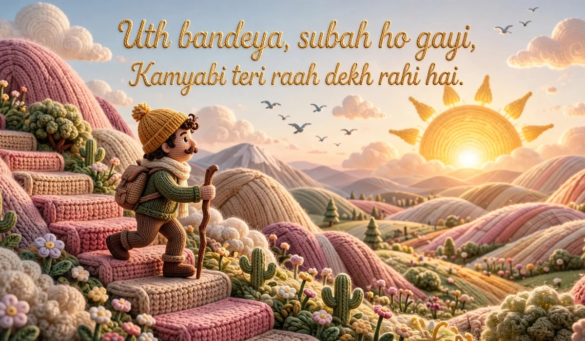 Good Morning Motivational Shayari in Hindi