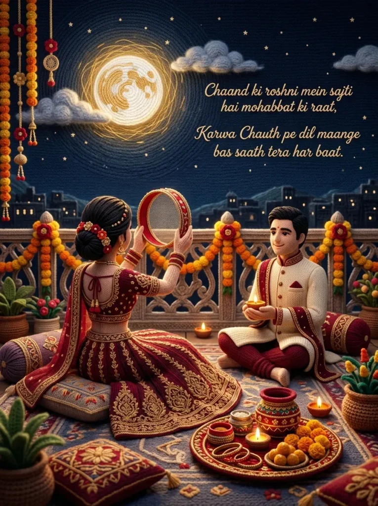 Karwa Chauth Wishes Shayari for WhatsApp Status