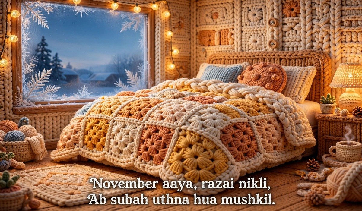 Funny November Shayari