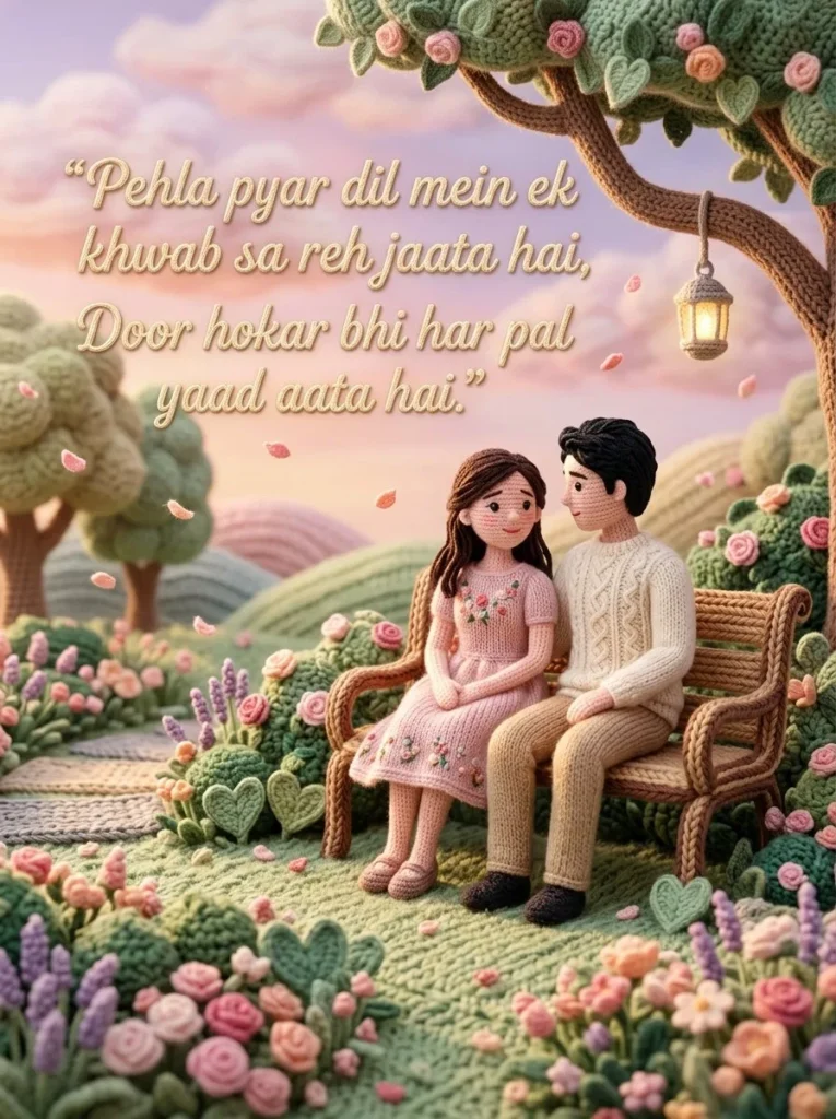 Pehla Pyar Shayari in Hindi – First Love Ki Yaadein
