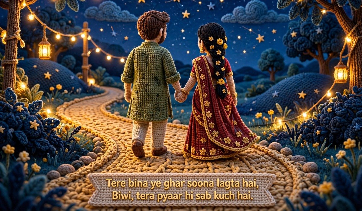 Romantic Hindi Shayari For Wife Emotional Love