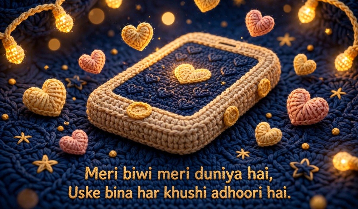 Romantic Hindi Shayari For Wife WhatsApp Status